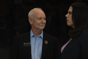 Dave Young and Jena Griswold Roosevelt Dinner 2025