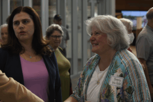 Jena Griswold and Bev Wallace Roosevelt Dinner 2025